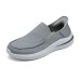 Skechers Slip Ins Slip-Ins Technology Wear-Resistant Low-Top Casual Shoes Men's Light Gray Серый, 41.5