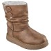 Skechers Thermal Slip Resistant Short Snow Boots Women's Brown Коричневый, 37