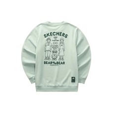 Skechers Sweatshirts Unisex Windy Green/02QQ Windy Green/02QQ, M