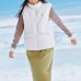Skechers Vest Women's Marshmallow White Marshmallow white 0074, L