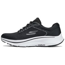Skechers Go Run Consistent 2.0 Wear-resistant And Lightweight Low-Top Casual Shoes Men's Black White Черно-белый, 43.5