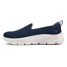 Skechers Cushioning Wear-Resistant Low-Top Casual Shoes Women's Navy Pink Сине-розовый, 39.5