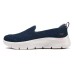 Skechers Cushioning Wear-Resistant Low-Top Casual Shoes Women's Navy Pink Сине-розовый, 39.5