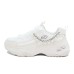 Skechers Height Increasing Low Top Chunky Sneakers Women's White Silver Белый, 38