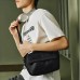 Skechers Fabric Crossbody Bag, Shoulder Bag Unisex Carbon Black сажа, Small Size
