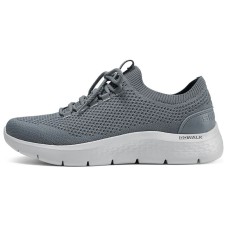 Skechers Breathable Quick Dry Low Top Casual Shoes Men's Gray Серый, 42.5
