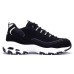 Skechers D Lites 1.0 Low Top Running Shoes Black Women's 35.5