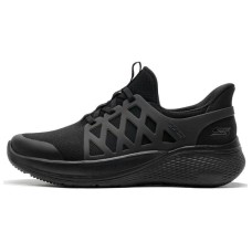 Skechers Slip Ins Anti-Slip Wear-Resistant Low-Top Casual Shoes Men's Black Черный, 40