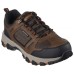 Skechers SKECHERS MENS USA Breathable Support Rebound Low-Top Outdoor Shoes Men's Brown Black Коричневый, 39.5