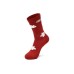 Skechers New Year Mid-Calf Socks Unisex 2 Pack Brick Red 2 Pack (Brick Red/03LZ), S