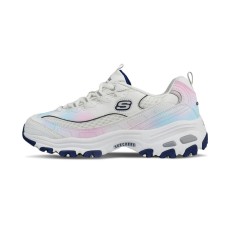 Skechers D'LITES 1.0 Anti-Slip Wear-Resistant Low-Top Chunky Sneakers Women's White Белый, 35