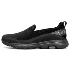 Skechers Go Walk 5 Cushioning Anti-Slip Wear-Resistant Coverage Support Lightweight Low-Top Casual Shoes Women's Black 39