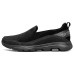 Skechers Go Walk 5 Cushioning Anti-Slip Wear-Resistant Coverage Support Lightweight Low-Top Casual Shoes Women's Black 39
