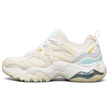 Skechers D'LITES 3.0 AIR Cushioning Anti-Slip Wear-Resistant Breathability Low-Top Casual Shoes Women's Natural 38
