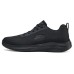 Skechers Breathable Cushioning Wear-Resistant Low-Top Canvas Shoes Men's Black Черный, 40