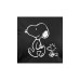 Plus Size Peanuts Snoopy Graphic Pullover T-shirt Серый, 1X