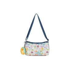 Skechers LeSportsac Collaboration Fabric Handbag, Shoulder Bag Women's Sweetheart Cat Puffy House [Armpit Bag]Sweetheart Cat Bakery