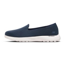 Skechers On-The-GO Fle Anti-Slip Wear-Resistant Low-Top Casual Shoes Women's Navy Синий, 36.5