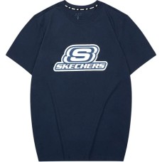 Skechers T-Shirt Men's Navy Blue Синий, L