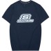 Skechers T-Shirt Men's Navy Blue Синий, L