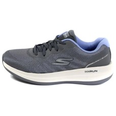 Skechers Durable Breathable Low-Top Running Shoes Women's Gray Blue Gray Blue, 36