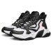 Skechers Block Chunky Sneakers Women's High-Top White/Black 38.5