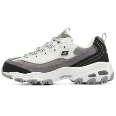 Skechers D'Lites 1.0 'Black Gray' Women's Black Gray, 36