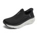 Skechers Hands Free Slip-Ins Cushioning Rebound Low-Top Casual Shoes Women's Black Pink Black/Pink, 37