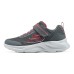 Skechers Kids BOYS Anti-Slip Wear-Resistant Kids Lifestyle Shoes Gray Red Kids' серый красный, 28.5