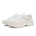 Skechers Height Increasing Low Top Chunky Sneakers Women's White Silver Белый, 38