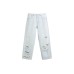 ZARA Jeans Men Light Blue Голубой, 36