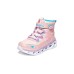 Skechers Heart Lights Anti-Kick Cushioning Kids Lifestyle Shoes Pink Multicolor Teenagers 35