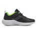 Skechers Slip Resistant Cushioning Abrasion Resistant Low Top Kids Lifestyle Shoes Black Blue Teenagers 35