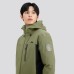 Skechers Windbreaker Jacket Men's Khaki Green Khaki Green-016C, M
