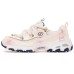 Skechers D'Lites 1.0 Chunky Sneakers Women's Low-Top Beige/Pink Оранжевый, 37.5
