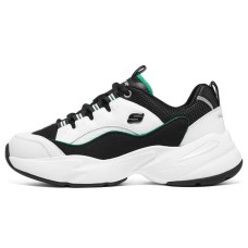 Skechers D'LITES 3.0 Cousin Low Top Casual Shoes Women's White Green 36
