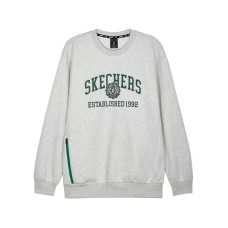Skechers American Sweatshirt Unisex Gray Серый, L