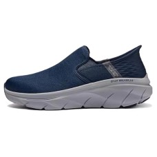 Skechers Hands Free Slip-Ins Wear-resistant And Lightweight Low-Top Casual Shoes Men's Blue Синий, 41.5