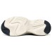 Skechers Stamina Airy D'Lites Wear-Resistant Low-Top Chunky Sneakers Men's White Gray Umber 40