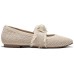 Skechers CLEO SNIP Snip Anti-Slip Wear-Resistant Low-Top Casual Shoes Women's Beige 38