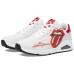 Skechers Uno ROLLING STONES Cushioning Wear-Resistant Low-Top Casual Shoes Women's White Red white red, 36