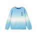 Skechers Kids Sweatshirts Blue & White Gradient/03HX, 130