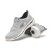 Skechers Go Walk Arch Fit Cushioning Wear-Resistant Low-Top Casual Shoes Men's Gray White Серый Белый, 39.5