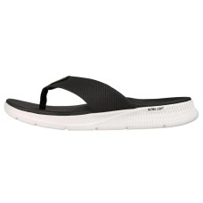 Skechers Go Consistent Sandal EVA Quiet Slide Slippers Men's Black White 39.5