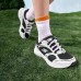 Skechers GO RUN Cushioning Wear-Resistant Kids' Training Shoes White Black Teenagers Белый, 33