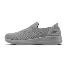 Skechers Cushioning Anti-Slip And Wear-Resistant Low-Top Casual Shoes Men's Gray Серый, 43.5