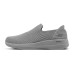 Skechers Cushioning Anti-Slip And Wear-Resistant Low-Top Casual Shoes Men's Gray Серый, 43.5