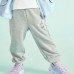 Skechers Kids Knitted Sweatpants Rock White Grey/03VL, 130
