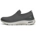 Skechers Go Walk Hyper Burst Cushioned Slip Resistant Abrasion Resistant Low Top Casual Shoes Men's Gray 43