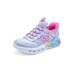 Skechers Hands Free Slip-Ins Slip-Resistant Cushioning Wear-Resistant Kids Lifestyle Shoes Silver Purple Teenagers Lavender/Multicolor, 30
